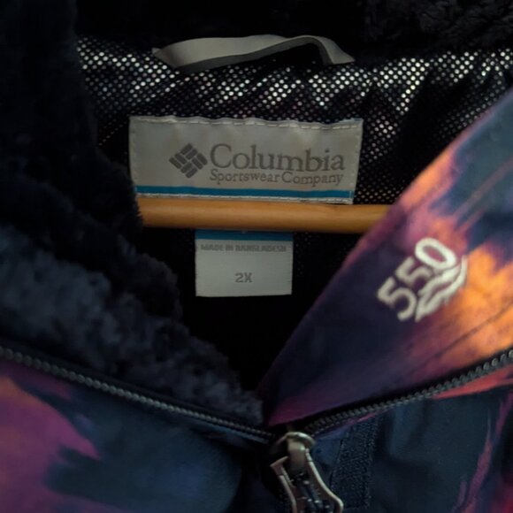 Columbia Plus Size snowsuit with Columbia matching mittens and hat .and - Picture 2 of 9